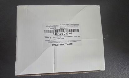 Porsche Water Pump 948 106 033 01
