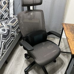 Ergonomic Chair With Headrest