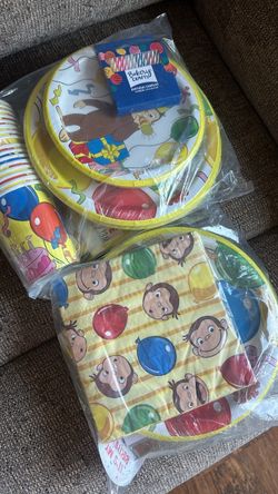 Curious George Party Supplies Bundle