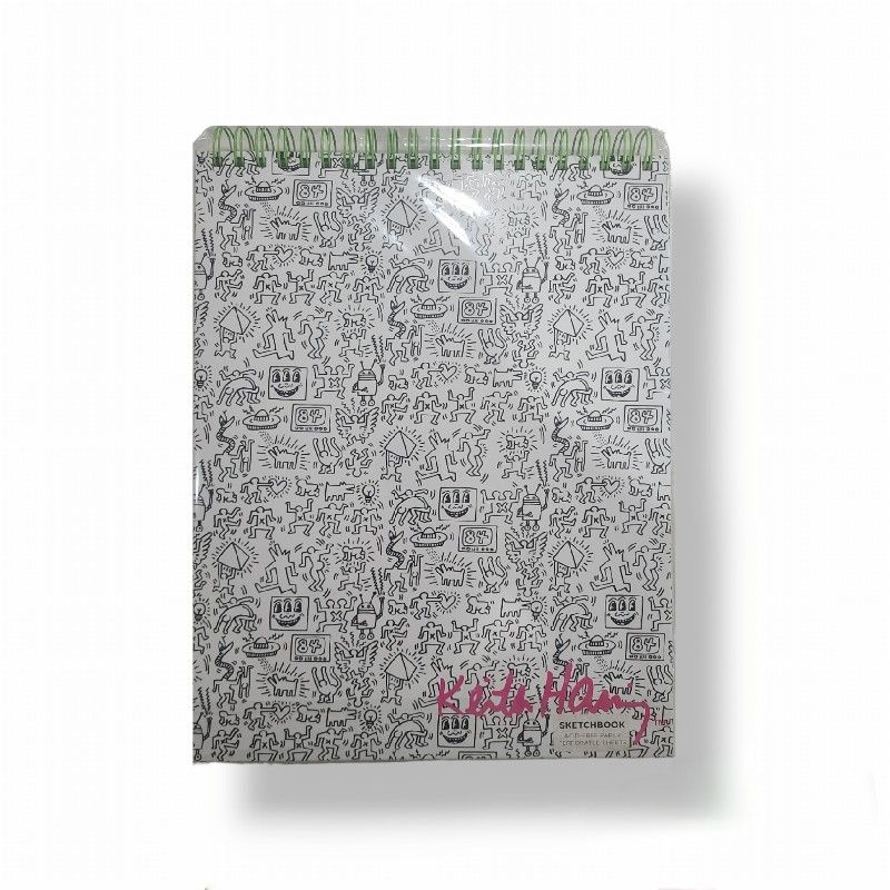 New Keith Haring Sketchbook 11x14