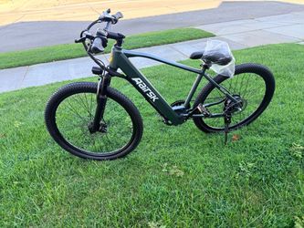 Aairsk 26'' Electric Mountain Bike for Adults, 748W Peak Motor Ebike for Teens, 36V 10AH Lithium Battery, Top Speeds 22MPH, Front Fork Suspension, UL2