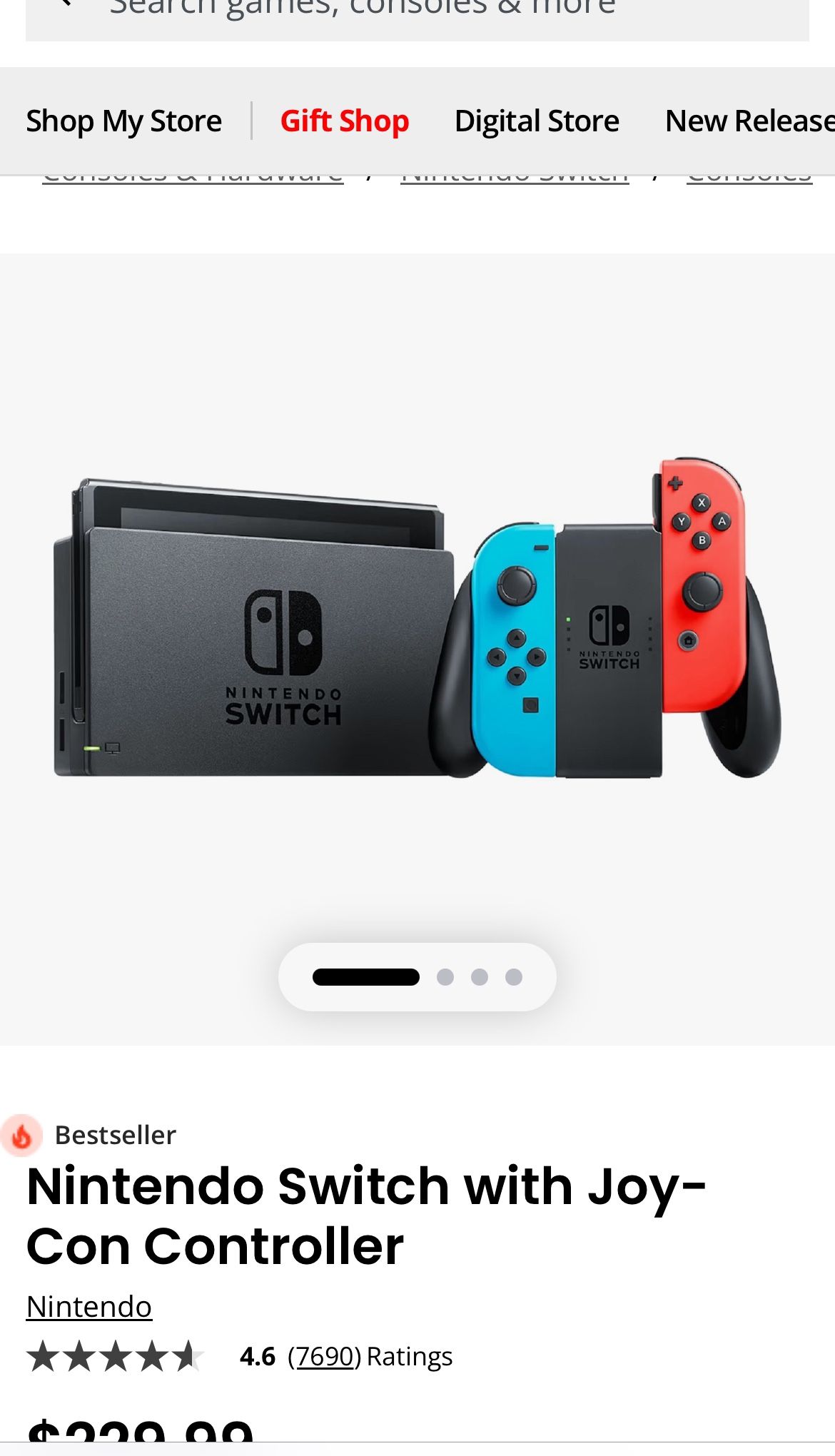 Regular Base Nintendo Switch 