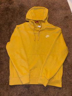 Nike yellow hoodie