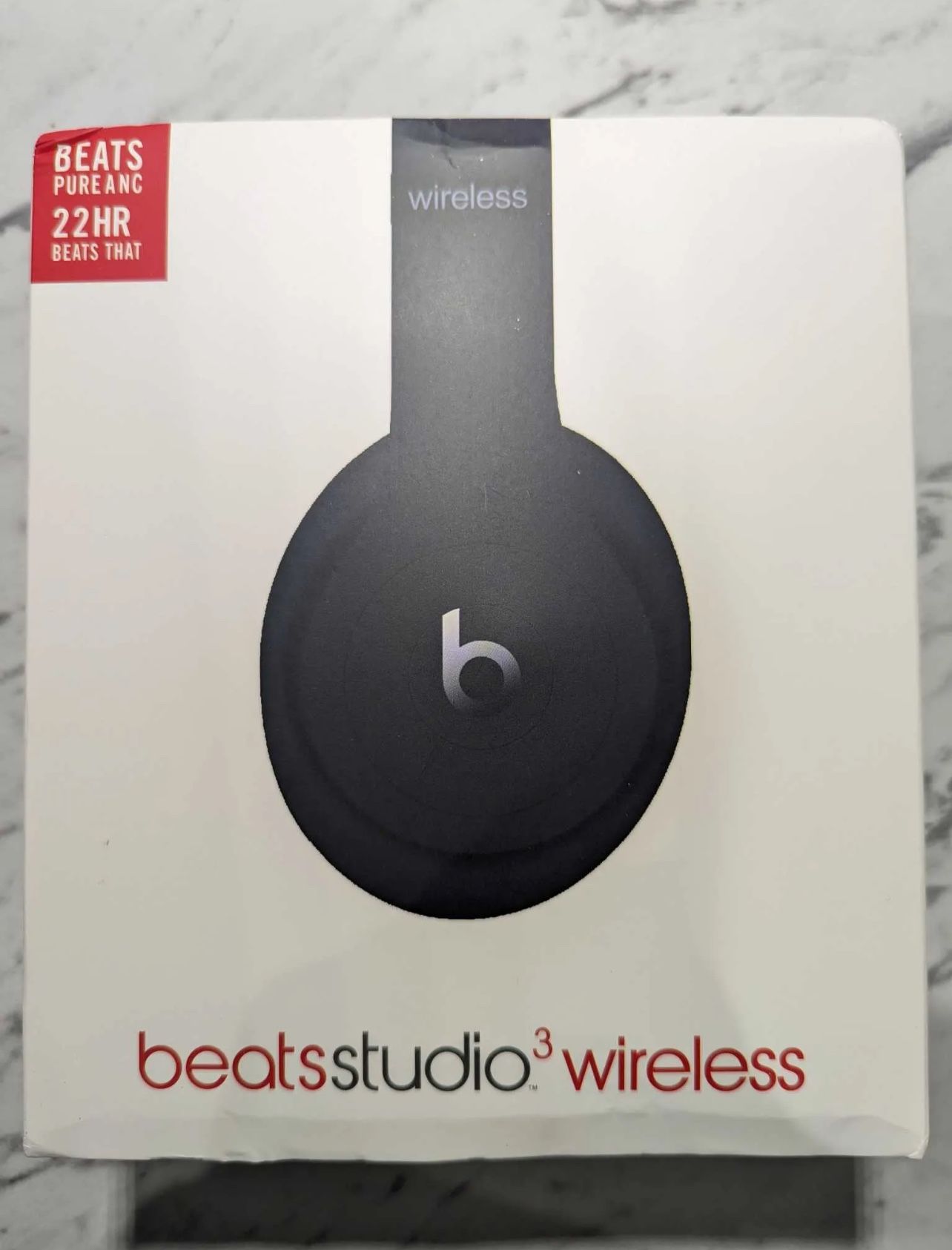 Beats Studio3 Wireless - Black Edition, Like New!