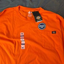 Dickies’s Long Sleeve Orange 3xl