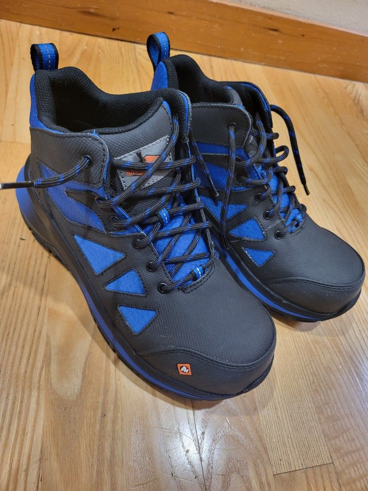Merrell Men's Safety Toe Lightweight Work Boot Shoe Blue Size 6 M