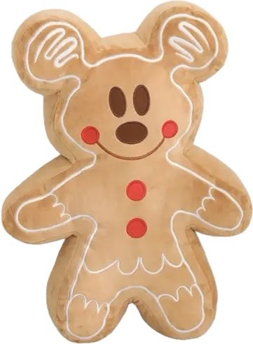 Mickey & Minnie Gingerbread Plushies