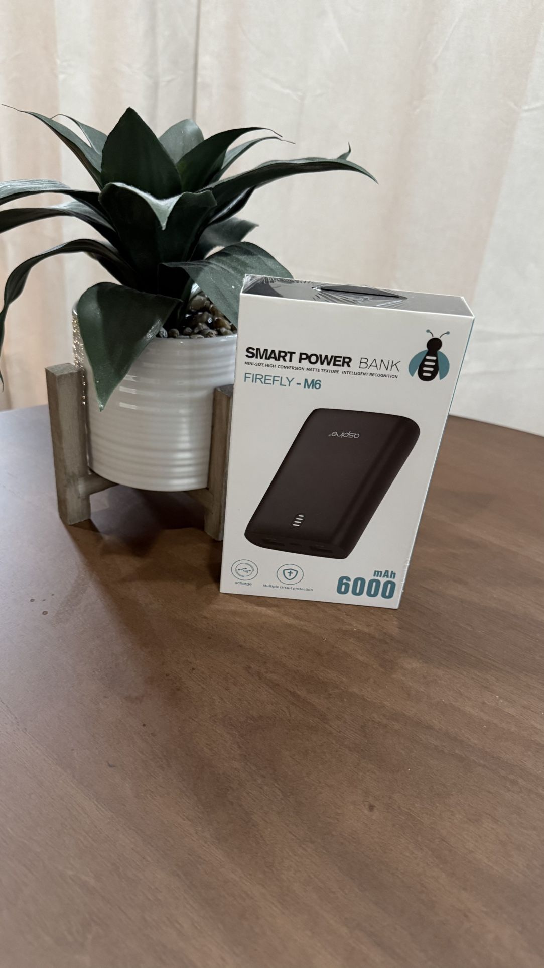 New Smart Power Bank 6000mAh Portable Charger with LED Display ⚡