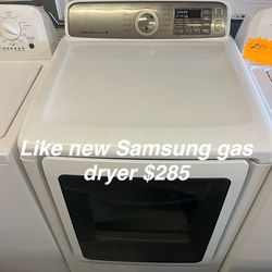 Like New Samsung Gas Dryer