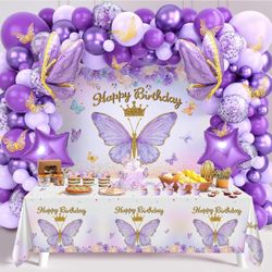 Butterfly Birthday Decorations