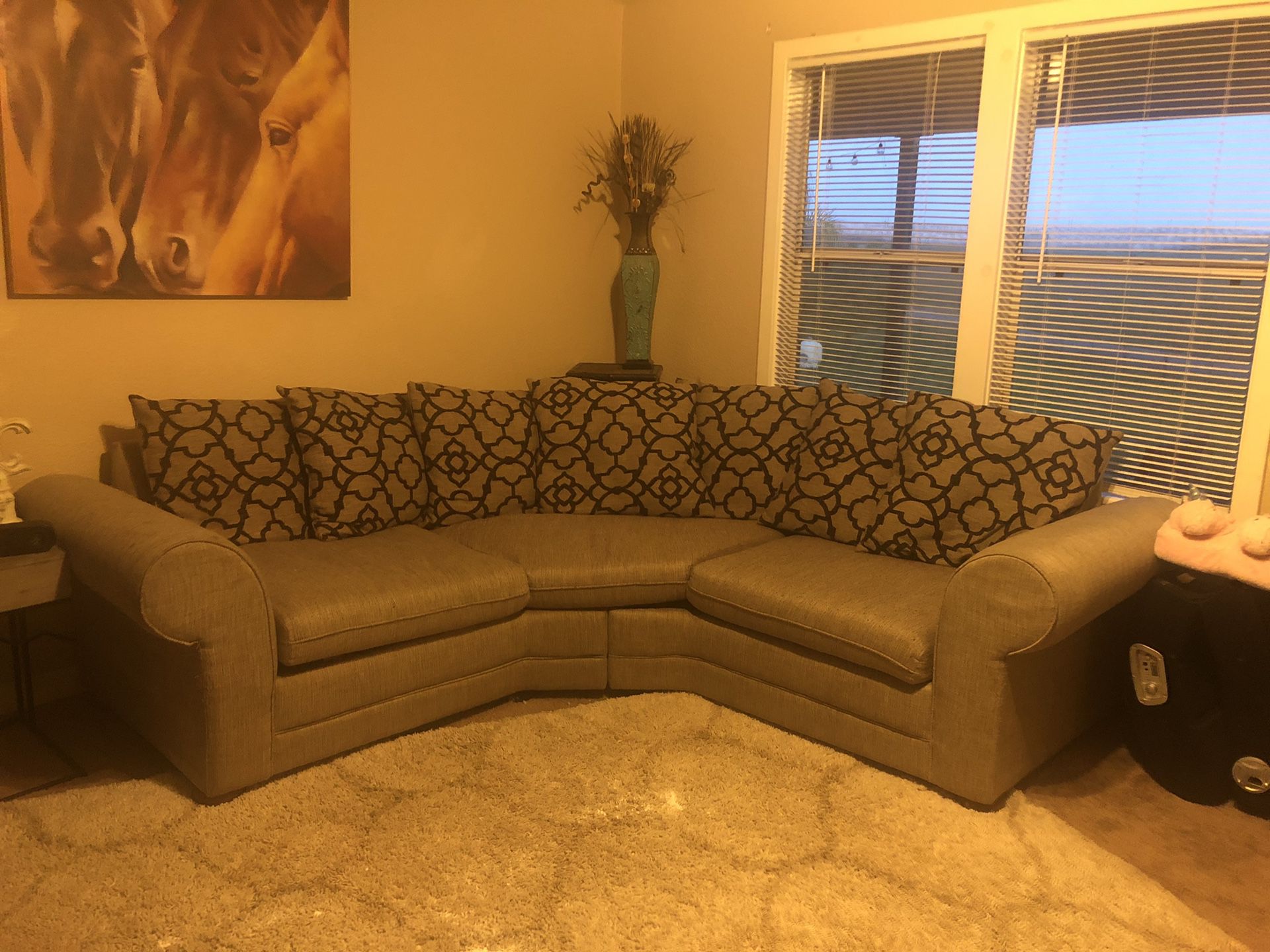 Small sectional sofa