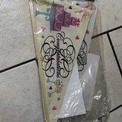 Wedding Car Window Flags With Poles