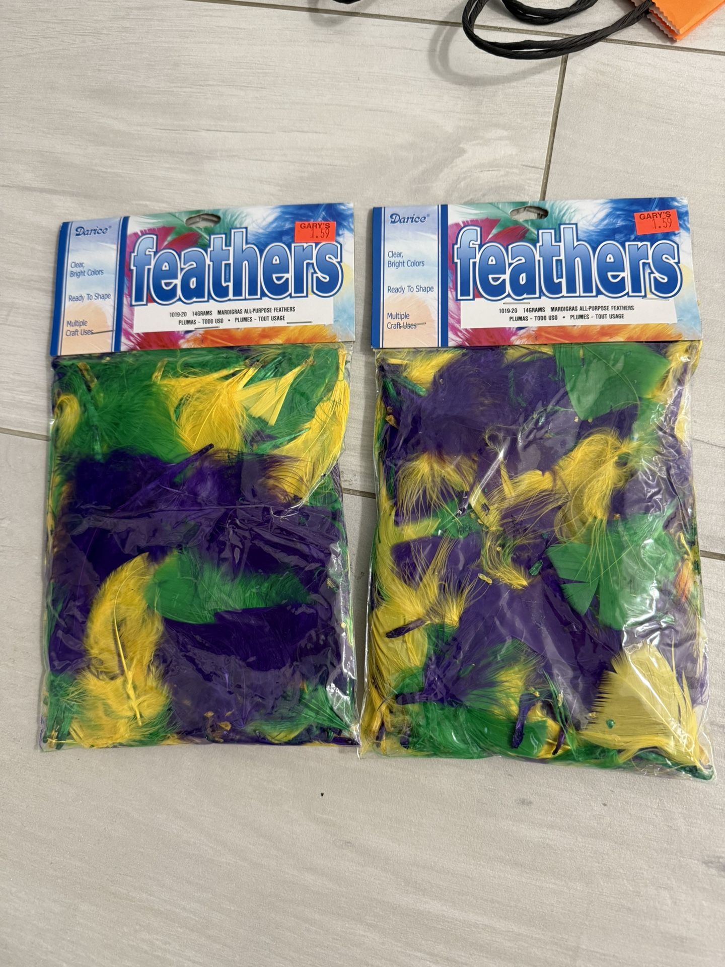 Halloween Costume Feathers Party Decor