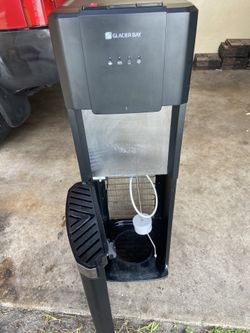 Glacier Bay LY619 Matte Black Stainless Steel Bottom Load Water Dispenser