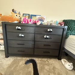 Black 8-Drawer Dresser Only $650