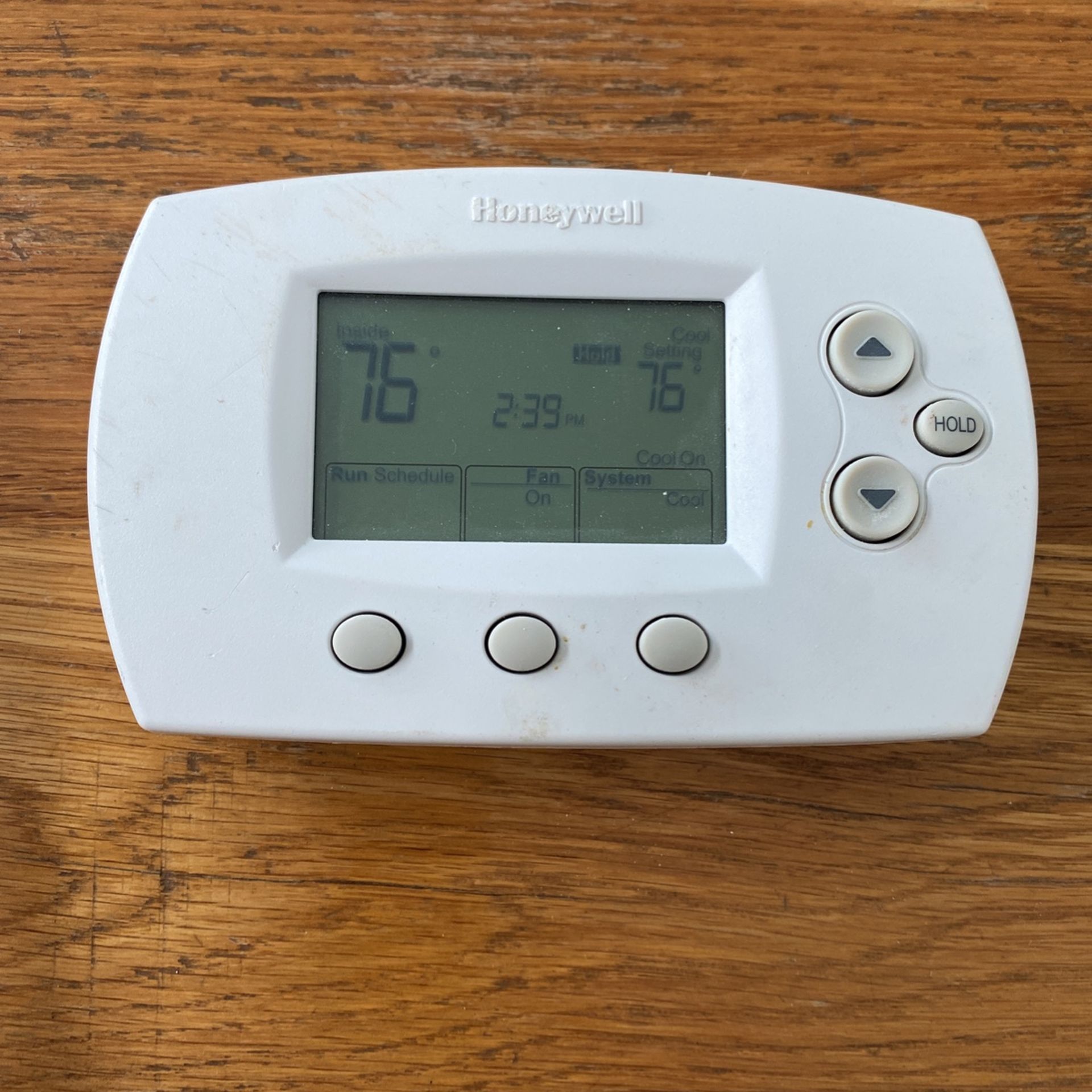 Thermostat Clicks Honeywell Thermostat Says Cool On But No Air