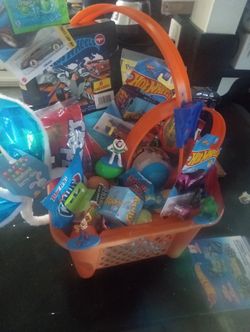 Hot Wheels N Toy story Easter Basket