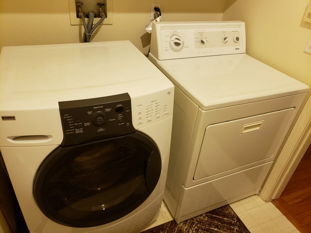 Kenmore Elite Washer and Gas Dryer, Excellent condition