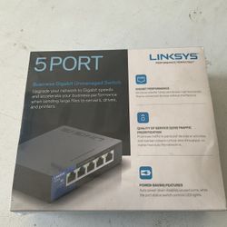 5 Port Linksys