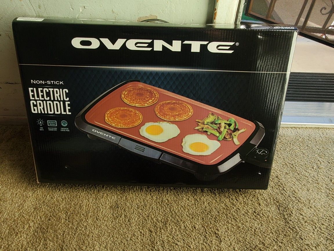 New Ovente Electric Griddle