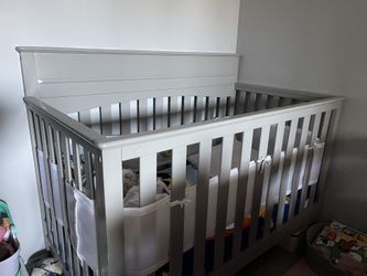 Gray Crib