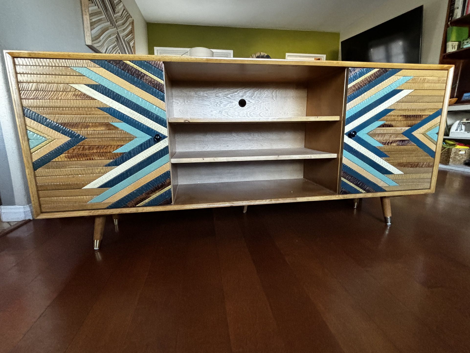 Boho Credenza / Media Storage (Delivery Available)