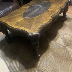 Coffee table w/ matching end tables