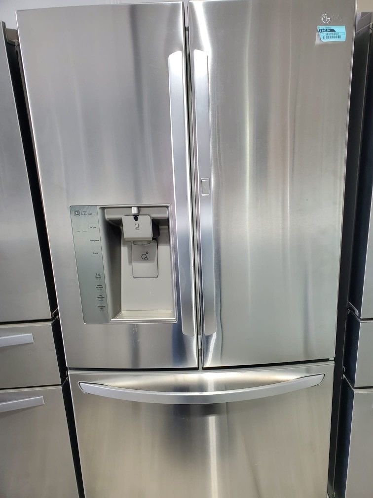 Entr ega L G Ref riger ator Fr idge Stainless