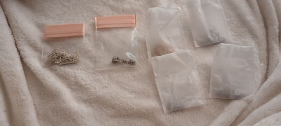 Small Silver Jewelry Lot in Bags