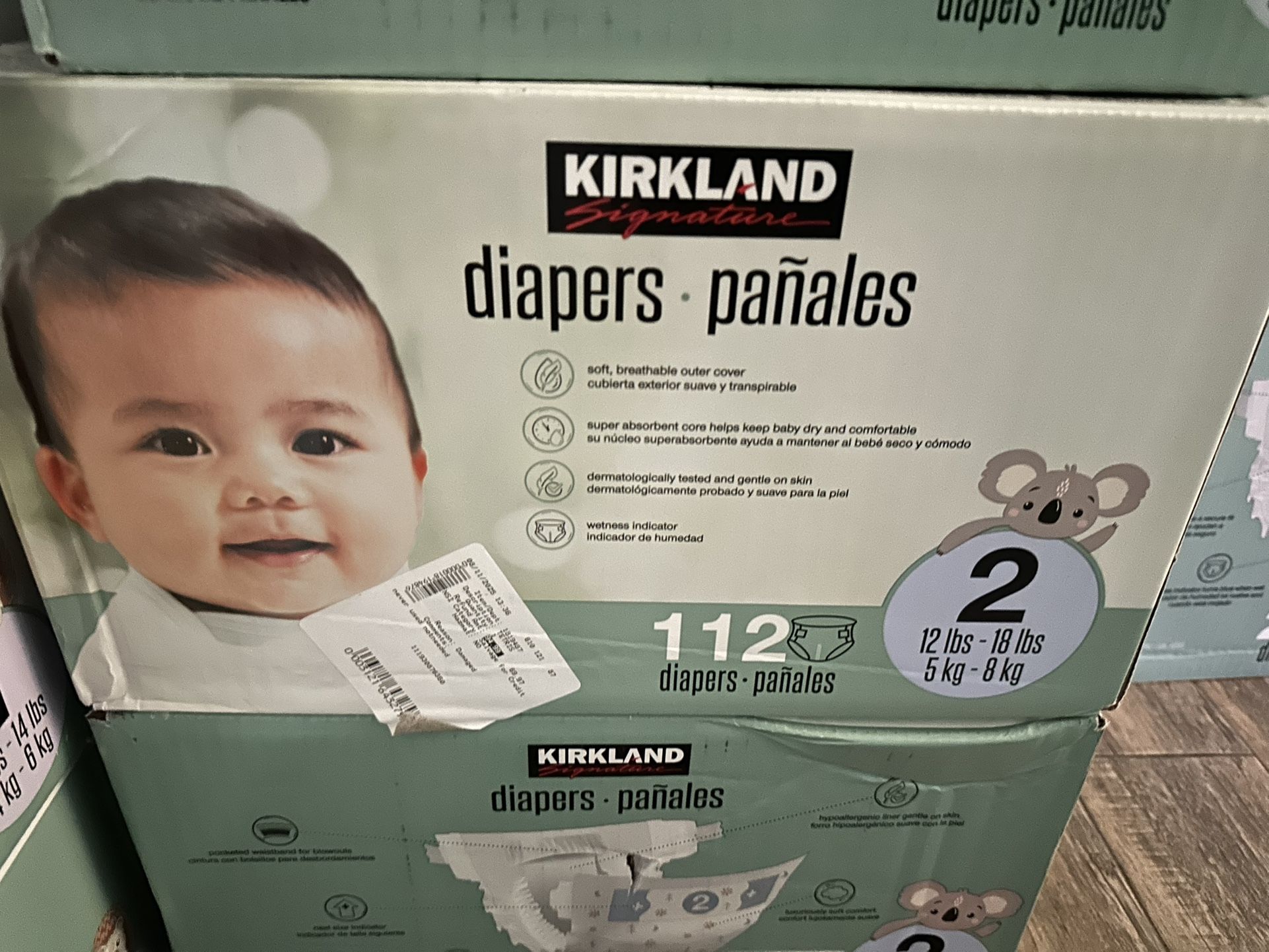 Size 002 Diapers 