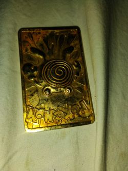 Pokemon Gold Card