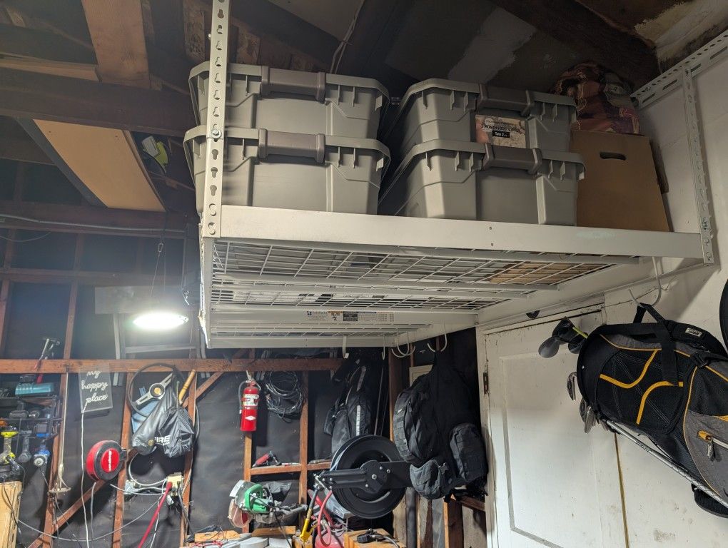 Overhead Garage Storage Rack
