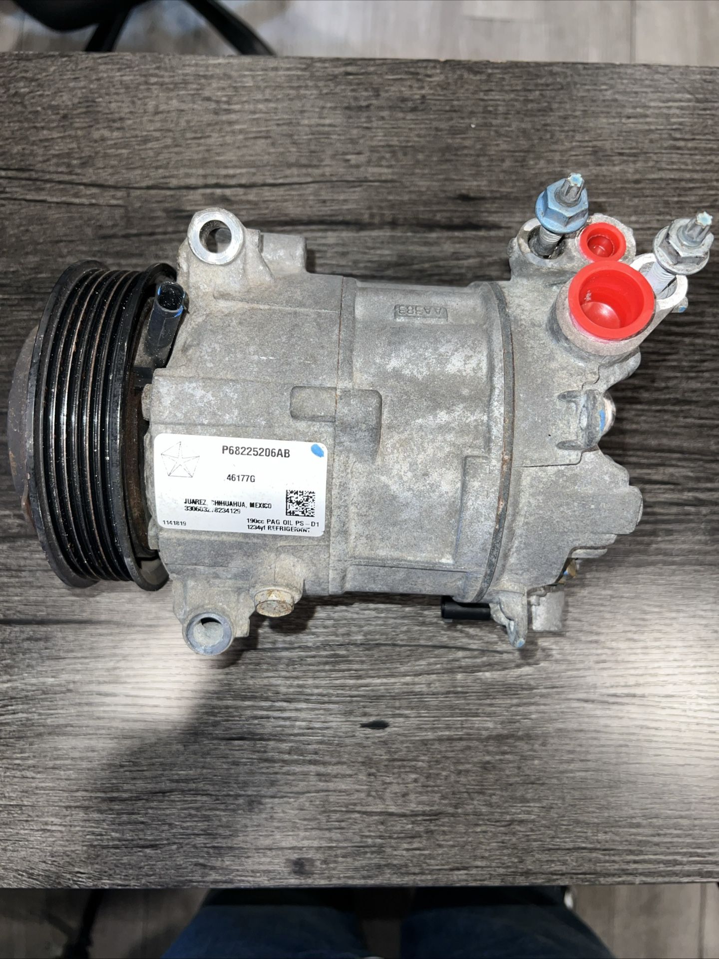 2017 - 2024 Chrysler Pacifica Air Conditioning A/C AC Compressor OEM (contact info removed)6AB