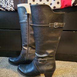 Natural Soul all-comfort black boots 