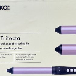 Amika Curl Trifecta Interchangeable Barrel Curling Iron