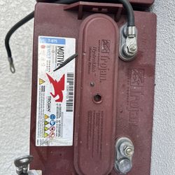 Must Go! Set Of Used Trojan Golf Cart Batteries 8v