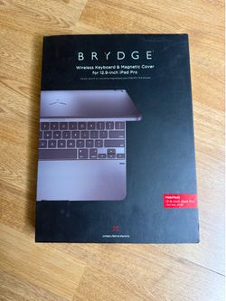 Brydge Pro Wireless Keyboard for 12.9-inch iPad Pro (3rd Gen, 2018) - Space Gray