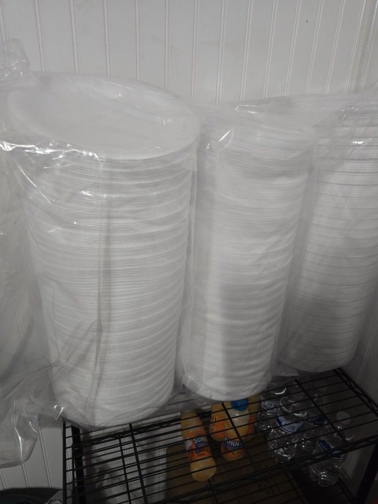 9 Foam Plates
