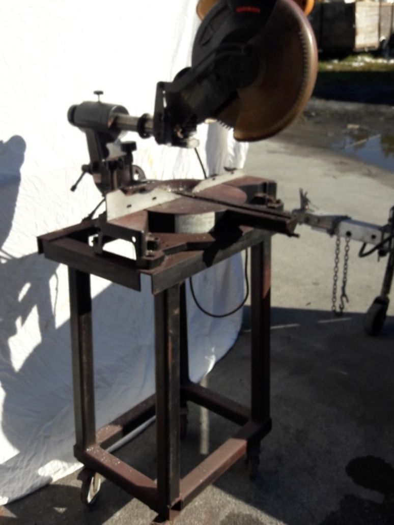 Sliding Miter Saw And Stand