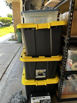 Plastic Storage Containers Take All 3 For $45 for Sale in Lawrenceville, GA  - OfferUp