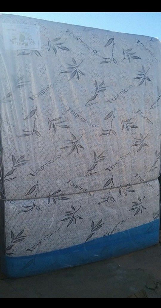 New Bamboo Queen Size Mattresses Only Orthopedic || Colchones Nuevos Queen Size Ortopedicos