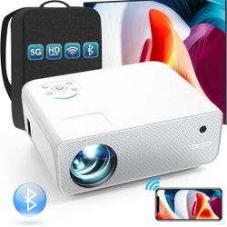 Native 1080P Projector 5G WiFi and 5.1 Bluetooth
