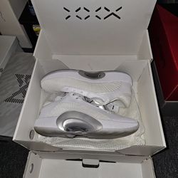 Jordan XXXV (35) Metalic Silver Sz 12M