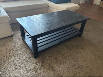 Brown Wood Coffee Table