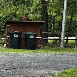 Steel And wooden shed for Sale