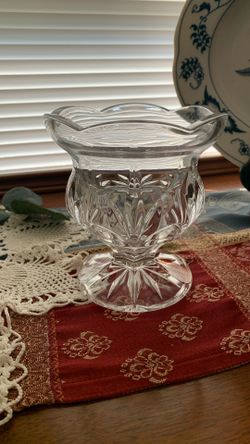 24% Lead Crystal  Bowl 5 1/2” 
