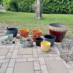 Variety Of Garden Planters