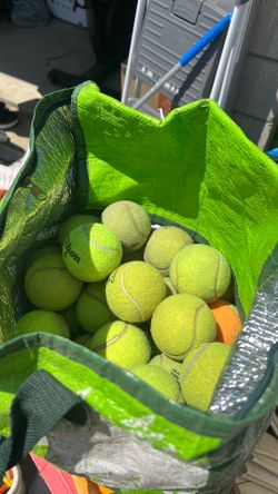 Tennis balls Bag (1) & Bag (2) read description