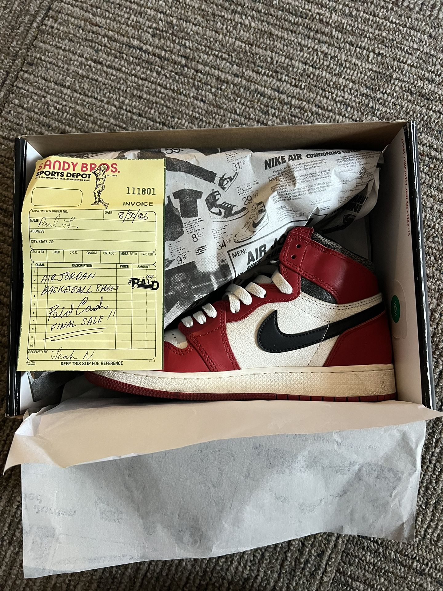 Air Jordan 1 “Lost & Found”