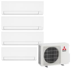 4 Zone Mitsubishi Heat Pump AC
